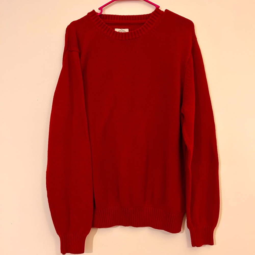 St Johns Bay Red Sweater